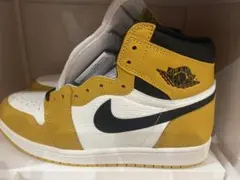 ナイキ エアジョーダン1 レトロ HIGH 28.0 イエローオークル