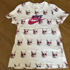 Nike 猫顔プリント Tシャツ M