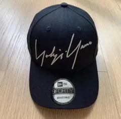 Yohji Yamamoto サイン入りキャップ ブラック