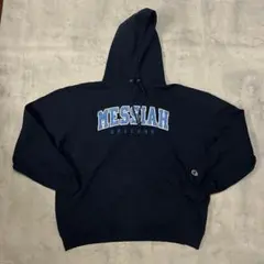 00s champion チャンピオン スウェット パーカー ネイビー 刺繍