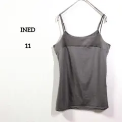 INED キャミソール 11サイズ グレー 無地 シンプルデザインのサムネイル