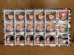 最強ジャンプ　５月号　ワンピース　付録　ホロステッカー　5枚