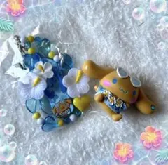 シナモロール トコナツバケーション ストラップ、マスコットセット