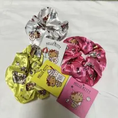 ハローキティ日焼け サテンシュシュ 3点セット