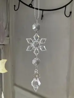 雪の結晶 サンキャッチャー