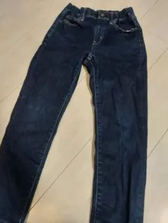 UNIQLO　130サイズ ダークブルー デニムパンツ