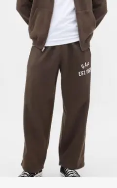GAP ブラウン スウェットパンツ EST 1969