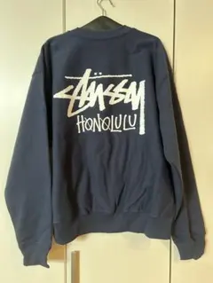 美品 ステューシー ホノルル ハワイ 限定 ロンT 長袖 ハワイ限定☆STUSSY ホノルルロゴ入り メンズ長袖Tシャツ