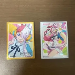ワンピースカード　ウタスリーブ(左10枚　右20枚)セット
