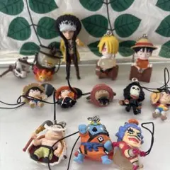 ワンピース フィギュアセット 12体 ストラップ付き