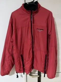 Polo Sport レッド ナイロンジャケット