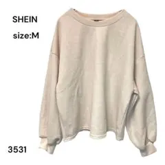 シーイン　SHEIN ニット　シャツ　トップス　長袖　Ｍ　ゆったり　おしゃれ