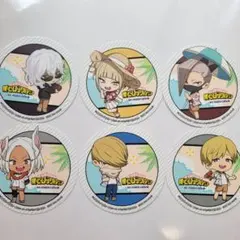 ヒロアカ アニメイトカフェ コースター6点セット