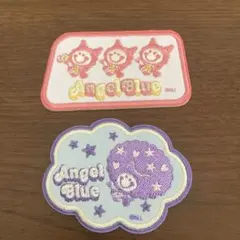 エンジェルブルー F賞 刺繍ステッカー