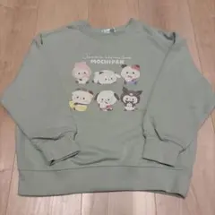 サンリオキャラクターズ MOCHIPAN トレーナー