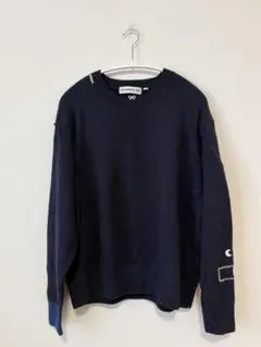 UNIQLOアニヤハインドマーチ コラボニット　ネイビー