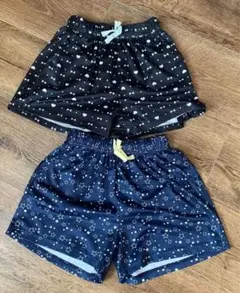 ショートパンツ 2枚セット 140