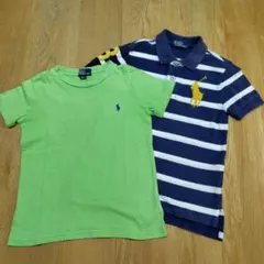 Polo by Ralph Lauren Tシャツとボーダーポロシャツ110