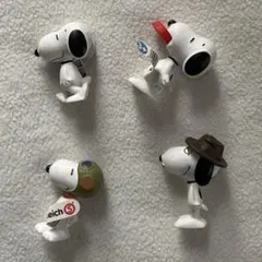 4個セット シュライヒ スヌーピー schleichのサムネイル