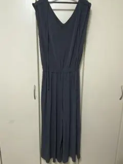 プラステ PLST ノースリーブセットアップ ネイビー チャコールグレー