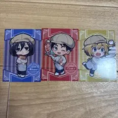 進撃の巨人 エレン ミカサ アルミン プリンスホテル クリアカード 購入特典