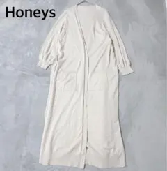 Honeys ハニーズ ニットカーディガン M ロング丈 羽織り 体型カバーのサムネイル