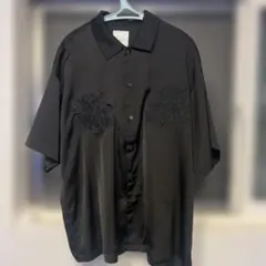⭐️opening act ヴィンテージ虎刺繍ハーフスリーブスカシャツ M
