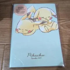 2026 ポケモン B6マンスリー 2025.10〜2027.3 スケジュール帳