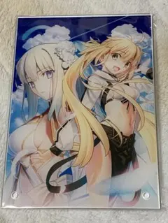 FGO ファミ通限定　アクリルパネル　アルトリア・キャスター　水妃モルガン