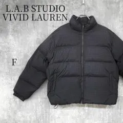 L.A.BSTUDIO チェック柄 中綿 ブルゾン ジャケット 茶 フリーのサムネイル