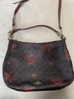 coach ショルダーバッグ　ハンドバッグ　2way ブラウン　破損あり