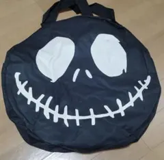 Disney　ナイトメア　ジャック　ブラック　フェイス超特大トートバッグ
