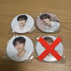 K-POPアイドル缶バッジ4個セット カプセルトイ TXT