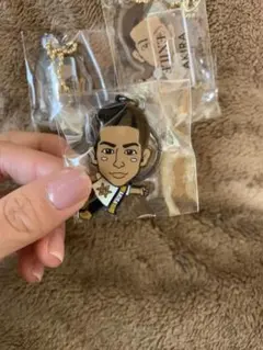 EXILE AKIRA クリアチャーム 首振りキーホルダー