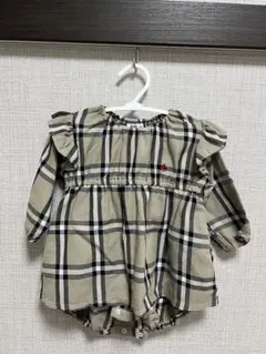 POLO Baby チェック柄ロンパース 70