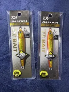 DAIWA SALTIGA TGベイト 100g アデルフラッシュ赤金グロー - メルカリ
