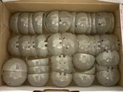 空カプセル　グレー　ノンセパレートタイプ　46mm　詰め合わせ　20個