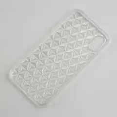 【残り3点】　iPhoneXS X ソフトケース クリア グリップ 薄型設計