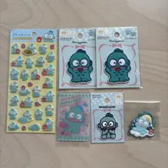 サンリオ　ハンギョドン　ワッペンシール　ぷっくりシール