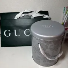 GUCCI OSTERIA 空缶と紙袋