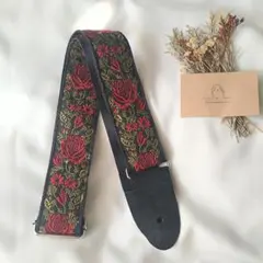 ギターストラップ　ハンドメイド