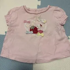 coeur a coeur ベビーTシャツ 70cm ピンクのサムネイル