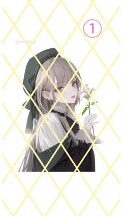 【YO-164】オリジナル素材 素材メモ コラージュ ステッカー