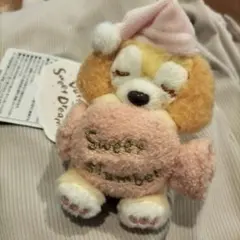 【新品未使用】ダッフィーのスウィート・ドリームス　クッキーアン　ぬいぐるみバッジ