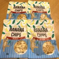4袋セット　割れバナナチップス100g フィリピン産②