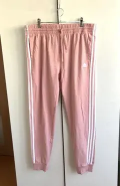 XL ジャージ　パンツ　ピンク　3本線