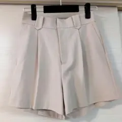 VIS レディース ショートパンツ ハーフパンツ ベージュのサムネイル