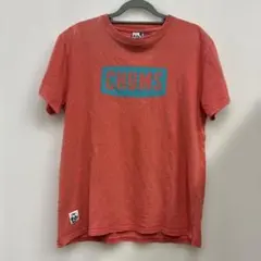 チャムス CHUMS ピンク プリント Tシャツ ユニセックス S〜Mサイズのサムネイル