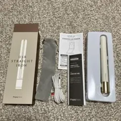 【新品未使用品】Francfranc USB ストレートアイロン ホワイト