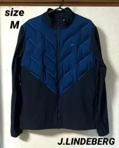 美品✨J.LINDEBERG トラックジャケット ジャージ ゴルフ ブラックS